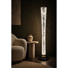 Mars Concept Modern LED Lambader Dumanlı Efekt Akrilik Tasarım 3 Işık Modlu Dekoratif Zemin Lambası