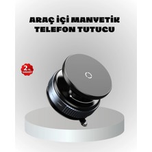 Epilons Mıknatıslı Araç Telefon Tutucu Vakum Teknolojili 360° Ayarlanabilir