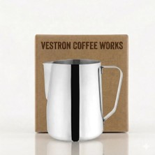 Vestron Barista Süt Potu Paslanmaz 304 Çelik Pitcher Milk Jug Progear Kahve Espresso 500 ml