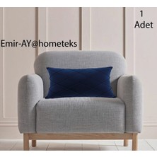 Emir-Ay@hometeks Kapitoneli Kırlent Kılıfı ,yastık Kılıfı ( Leke Tutmayan Silinebilir Kadife )