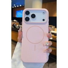 Fabron Apple Iphone 17 Pro Max Uyumlu Magsafe Lansman Kir Tutmaz Silinebilir Içi Kadife Telefon Kılıfı