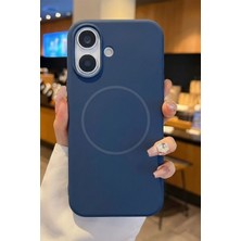 Fabron Apple Iphone 17 Uyumlu Magsafe Lansman Kir Tutmaz Silinebilir Içi Kadife Telefon Kılıfı