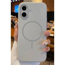 Apple Iphone 16 Uyumlu Magsafe Lansman Kir Tutmaz Silinebilir Içi Kadife Telefon Kılıfı Kablosuz Şarj Özellikli 