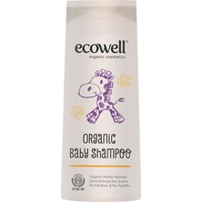 Ecowell Organik Bebek Bakım Seti 3 Ürün Dermatolojik Test Edilmiş Doğal İçerikli