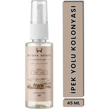 Bursa Şehir Kolonyaları , İPEK YOLU KOLONYASI, SEYAHAT BOY, 45 ML, 80 DERECE