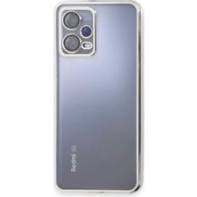 SHC4200 Newface Redmi Note 12 5g Kılıf Lensli Silikon - Gümüş