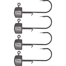 Balık Av Dünyası 4 Adet 3,5 gr Mantar Kafa Jig Head,zoka