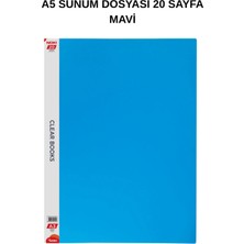 Noki A5 Sunum Dosyası 20 Yaprak Mavi