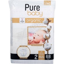 4 Adet Pure Baby Mini Jumbo 2li ( 2 No ) 68LI