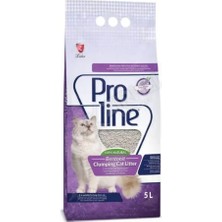 4 Adet Proline Lavanta Kokulu Bentonit Kedi Kumu 5 Lt