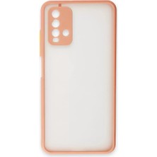 Olinea Newface Redmi 9t Kılıf Montreal Silikon Kapak - Pembe