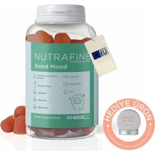 Nutrafine Good Mood Gummy, Duygu Durumu Destekleyici, 5-Htp & Rodiola Içerikli Vitamin Gummies
