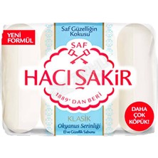 Haci 2 Adet Hacı Şakir Sabun Güzellik Okyanus Serinliği 4X70 gr