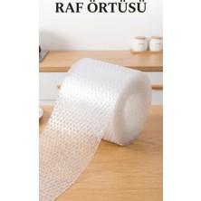 Hsc Bilişim Şeffaf Kaydırmaz Pvc Dolap Içi Raf Örtüsü 45X300 cm