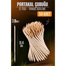 Marsilyan Nano Portakal Çubuğu Tırnak Temizleyici Et Itici 50 Adet Absolute Professional