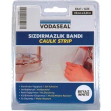 Mey Ithalat® Vodaseal Küvet Kenar Sızdırmazlık Bandı 22 mm 3,35 Metre