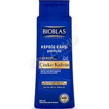 4 Adet Bioblas Şampuan Çinko & Kafein 500 ml