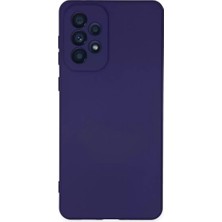 SiHako Newface Galaxy A23 4g Kılıf Nano Içi Kadife Silikon - Mor