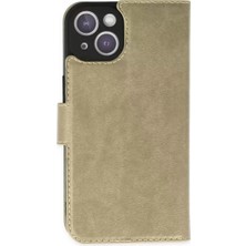 SiHako Newface Iphone 14 Kılıf S Kapaklı Kılıf - Gold