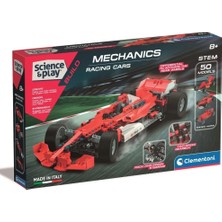 Nacario Mey Ithalat® 80132TR Mekanik Laboratuvarı - Yarış Arabaları - Formula 1 +8 Yaş