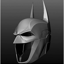 Hsc Bilişim 3D Tasarım Kişiye Özel Tasarım Mask Ham Beyaz Renkte Gönderilir Boya Size Aittir