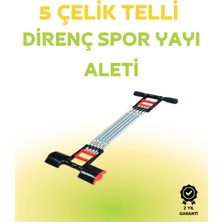 MiraLive Paslanmaz Çelik Yaylı Çoklu Dirençli Kol ve Gövde Egzersiz Aleti