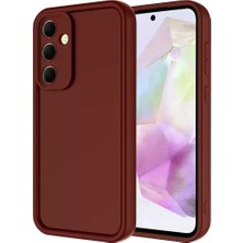 Olinea Newface Galaxy A17 5g Viera Silikon - Bordo