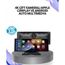 Marsilyan Renault Megane Clio Symbol Captur Toyota Corolla Yaris C-Hr Ford Focus Fiesta Uyumlu Kablosuz Carplay Multimedya 10.26” Dokunmatik Ekran