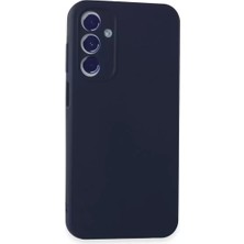 SiHako Newface Galaxy A55 5g Kılıf First Silikon - Lacivert