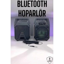 Marsilyan- 6.5 Inç Kablosuz Hoparlör Bluetooth Bağlantılı Yüksek Ses Kaliteli