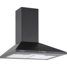 Silverline 2240 60 cm Siyah Davlumbaz Duvar Tipi 3 Kademe Emiş Gücü ve Sessiz Çalışma Özelliği