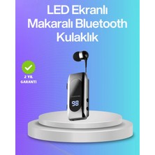 Marsilyan Bluetooth 5.2 Klipsli Kablosuz Kulaklık – Dijital Ekran & Titreşimli Uyarı