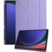 Olinea Newface Galaxy Tab A11 Kalemlikli Mars Tablet Kılıfı - Lila