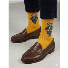 Erkek Çorap 6çift Bear Dikişsiz Coton
