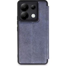 Olinea Newface Redmi Note 13 5g Kılıf Flip Cover - Lacivert