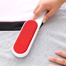 Duffa Kırmızı Çift Taraflı Elbise Kazak Koltuk Tüy Kıl Toz Toplayıcı Temizleme Aparat Tüy Toplama Fırça