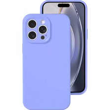 Olinea Newface Iphone 16 Kılıf Nano Içi Kadife Silikon - Lila