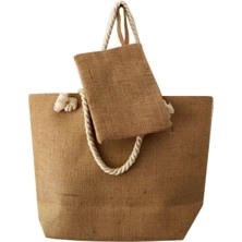 Ratextile Kadın Plaj Çantası Bej Renkli Konforlu Taşıma ile Yazın Şıklığını Yansıtın