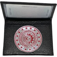 Trend Cüzdan Sanayi ve Teknoloji Bakanlığı Kimlik Kartlık %100 Hakiki Dana Derisi