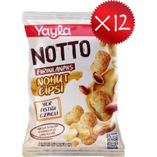 Yayla Notto Yer Fıstığı Ezmeli Nohut Cipsi 55 G X12