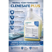 Twin Store Clenesafe Plus 1 L Konsantre Ön Temizleme ve Dezenfeksiyon Solüsyonu Medikal Yüzey Temizleyici