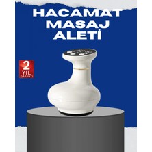 Marsilyan USB Şarjlı 3 Fonksiyonlu Masaj Aleti Kupa Terapisi ve Gua Sha