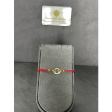 Baykal Kuyumculuk 14 Ayar Altın Harf Bileklik O Harfi 0.35 Gr.