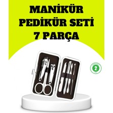 Marsilyan Paslanmaz Çelik Kişisel Bakım Seti – 7 Parça