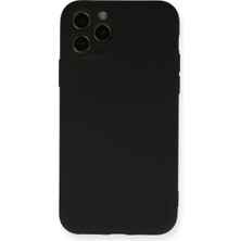 Mey Ithalat®   Iphone 11 Pro Kılıf Nano Içi Kadife Silikon - Siyah