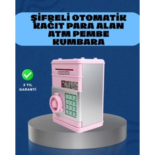 Marsilyan Şifreli Elektronik Para Biriktirme Kumbarası Büyük Kapasiteli