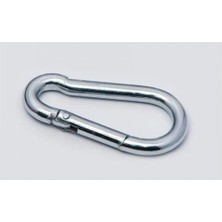 Marsilyan Yaylı Karabina, Çengel, Kanca 6mm - 5 Adet