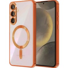 Olinea Newface Galaxy A57 5g Kross Magneticsafe Kapak - Turuncu