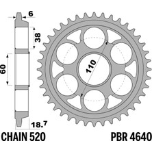 Pbr Ducati 1199 Panigale 43-Ld Arka Dişli