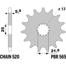 Pbr 16 18NC Ön Dişli